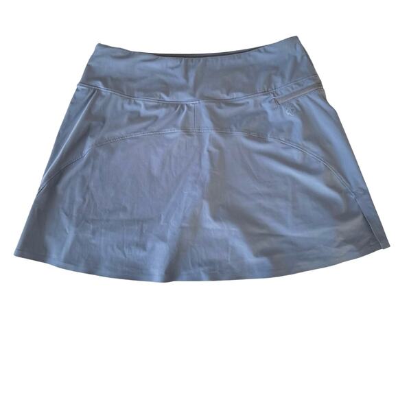 Greyson 15" Phoenix Performance Golf/Tennis Skort Skirt Size M Vintage Blue EUC - Picture 4 of 10